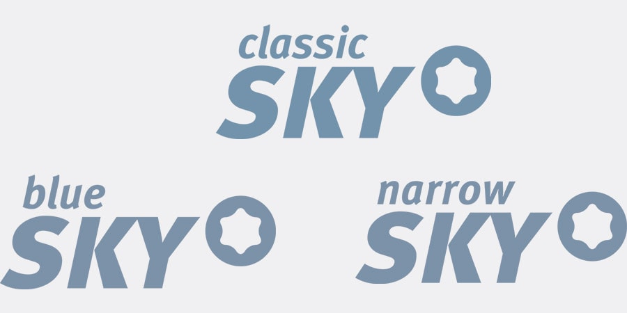 SKY Prosthetics logos