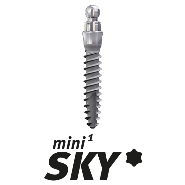 mini1SKY Implant by bredent-medical